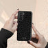 Dark Leopard Custom Initials Galaxy Case